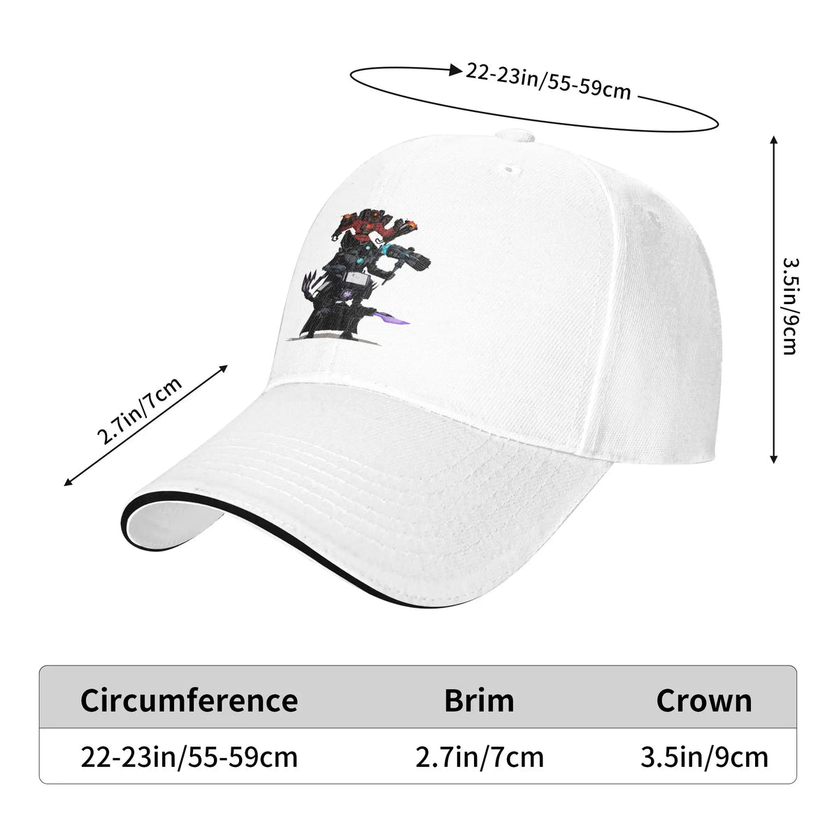 Skibidi Toilet Baseball Cap
