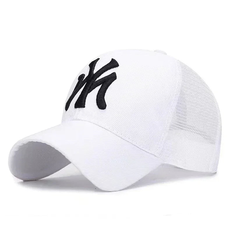 Hat Summer Embroidery Letters Breathable Duck Tongue Cap Baseball Cap