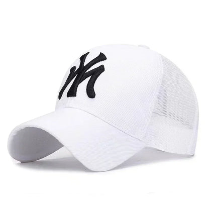 Hat Summer Embroidery Letters Breathable Duck Tongue Cap Baseball Cap