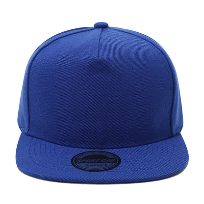 Unisex Solid Color Splicing Baseball Hats Snapback Caps Sunscreen Hat