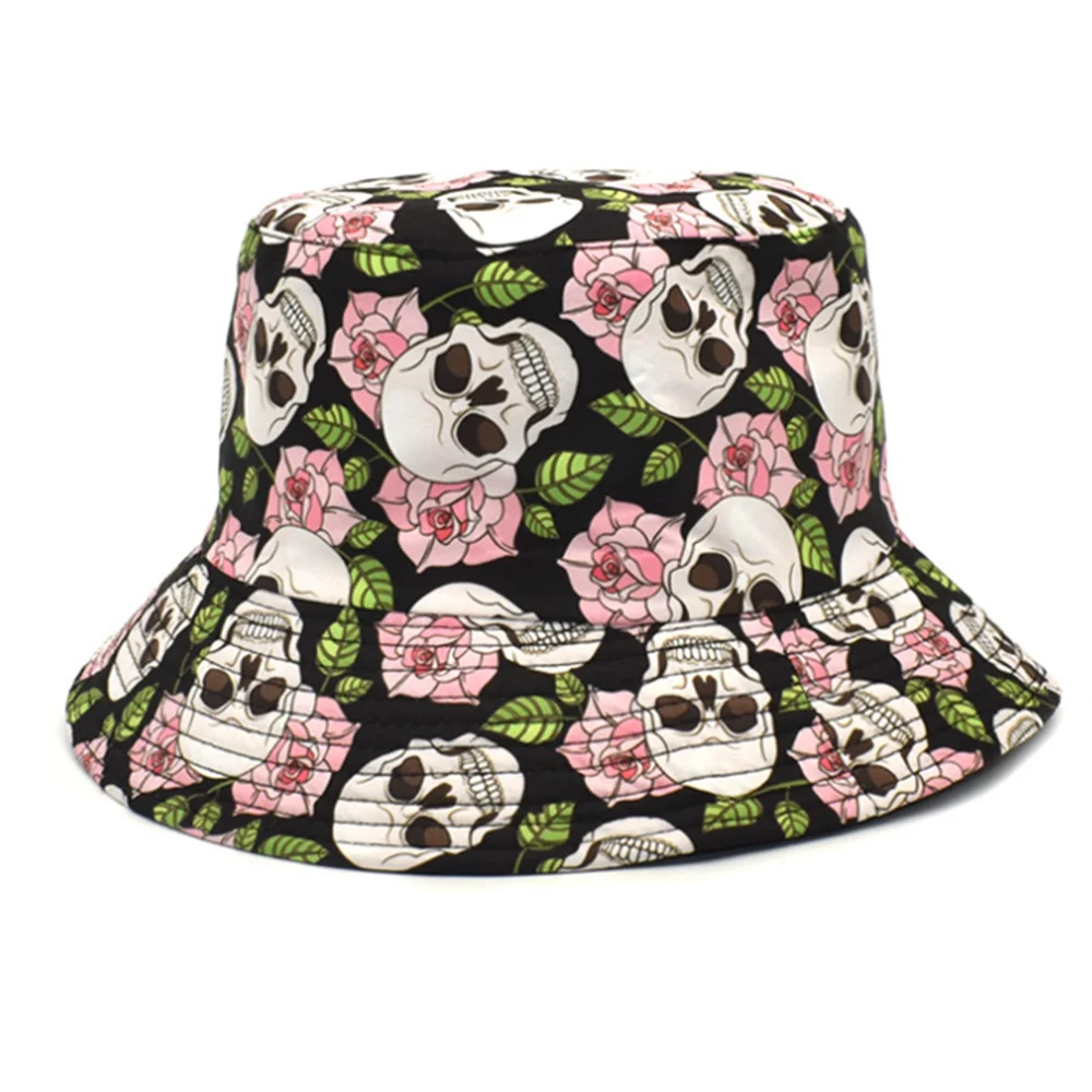 Skull Graffiti Unisex Bucket Hat