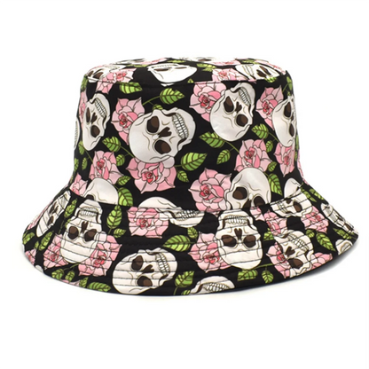 Skull Graffiti Unisex Bucket Hat