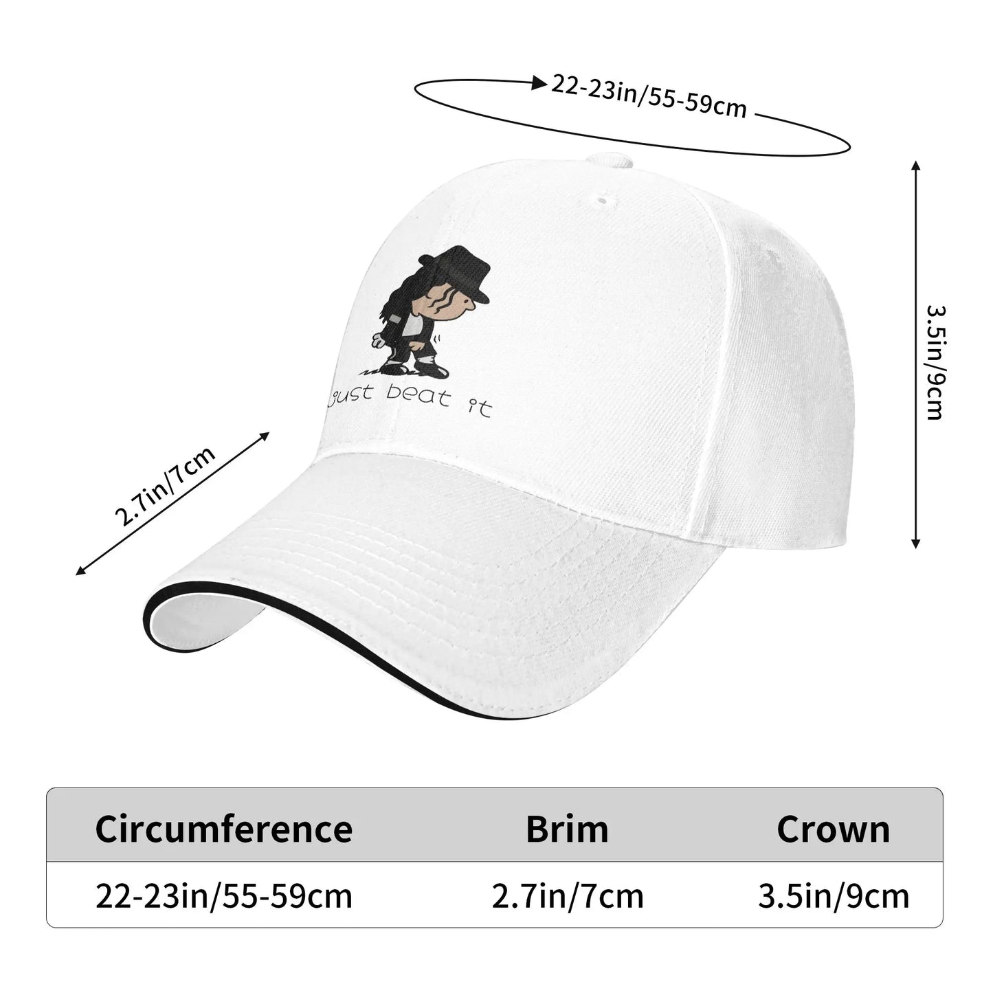Michael MJ Casual Baseball Cap Summer