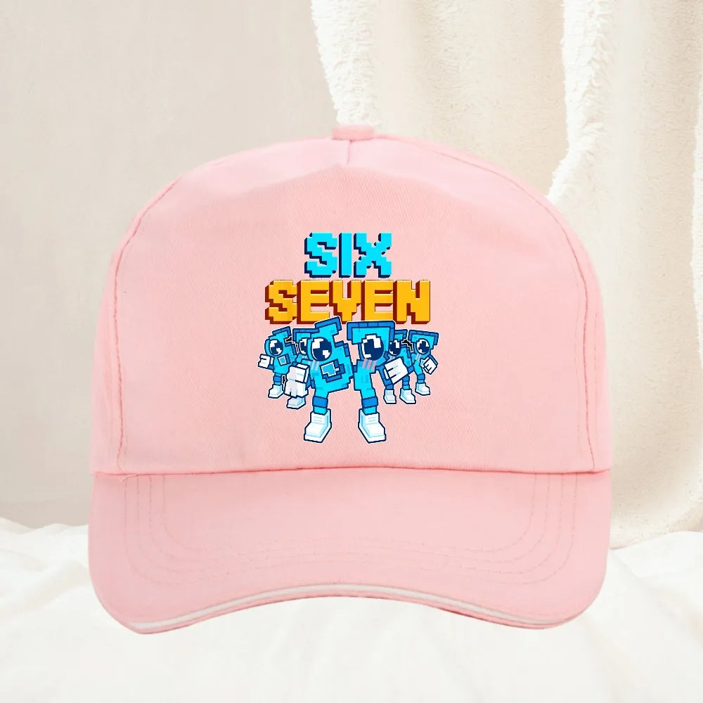 Meme 67 Six Seven 6 7 Italian Brainrot Baseball Cap