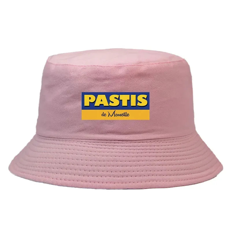 France Pastis Bob Unisex Casual Cotton Reversible Bucket Hat