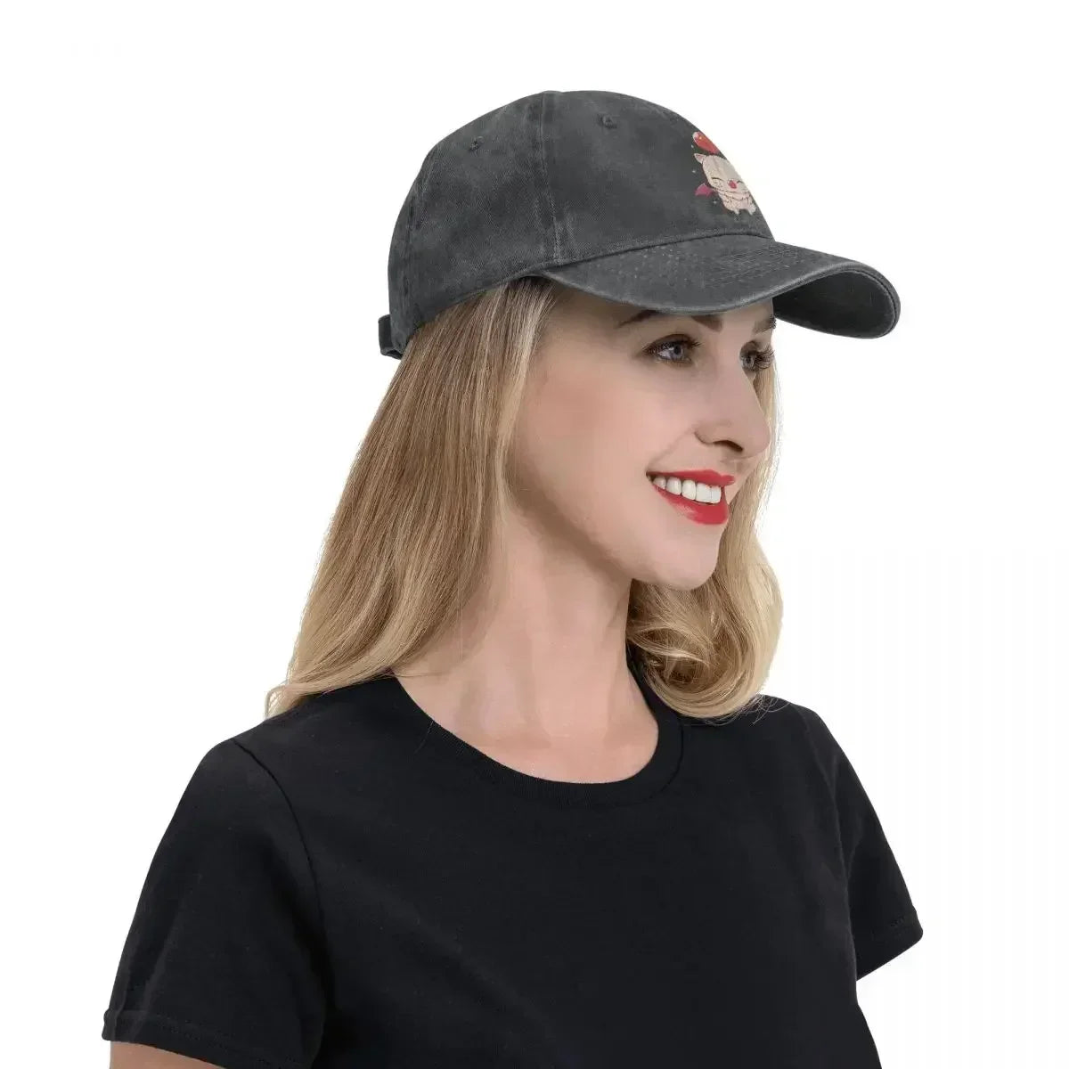 Moogle Kupo Baseball Cap Final Fantasy Cid Game Caps