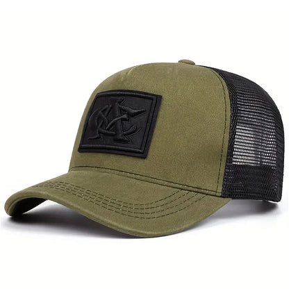 2025 Personalized Fashion New Baseball Hat CA Embroidered Mesh Hat Daily Wear Decorative
