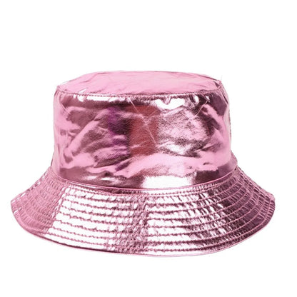 Fashion Solid Color Fisherman Hat Reversible Harajuku Bucket Cap