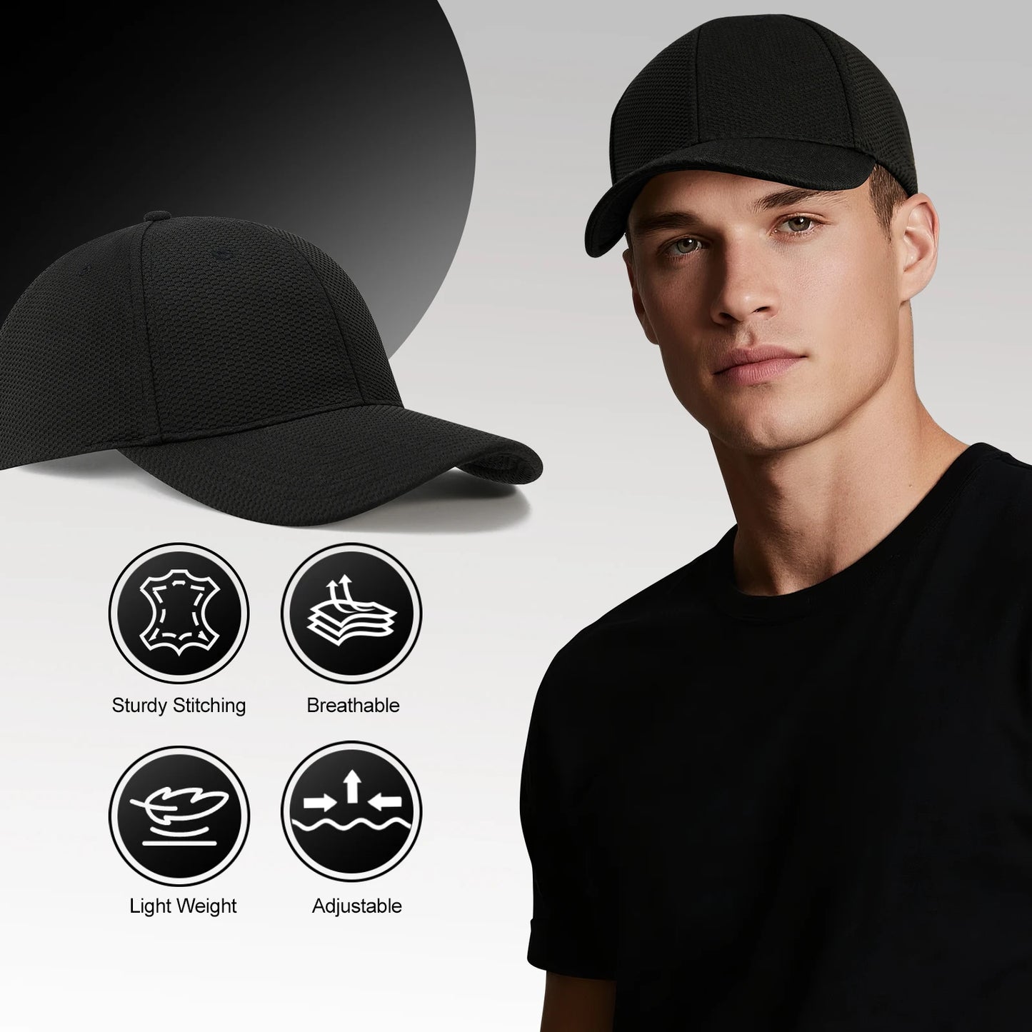 Feicui Breathable Baseball Cap