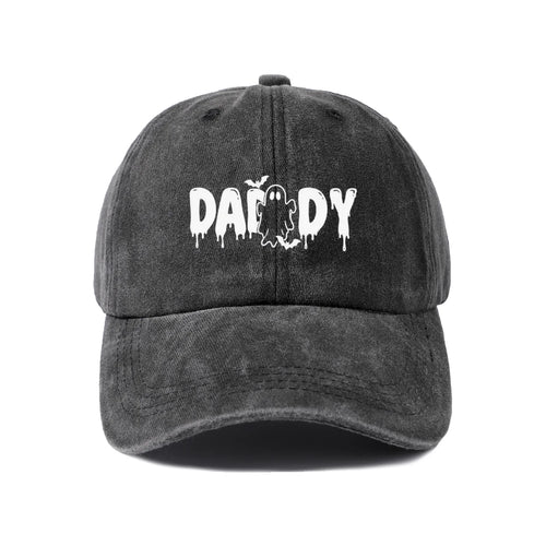 Bold Daddy Text Graphic Baseball Cap