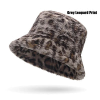Grey Leopard Print
