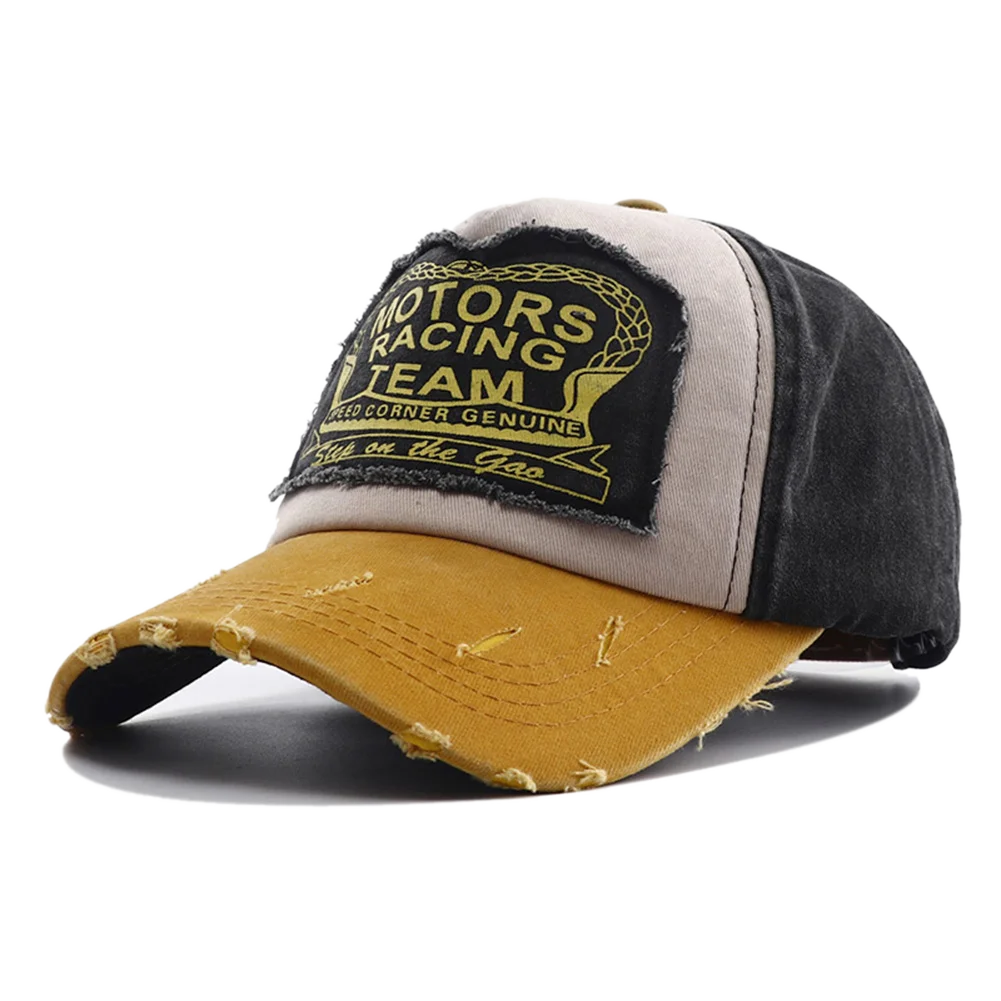 2025 New Casual Letter Print 5 Panel Baseball Cap