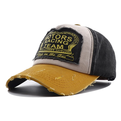 2025 New Casual Letter Print 5 Panel Baseball Cap