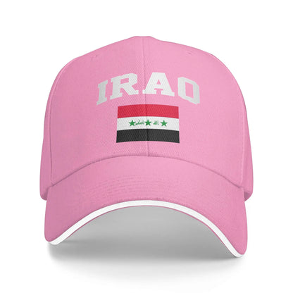 Women Men Iraq Flag Iraqi Outdoor Hat  Sun Cap Casual Baseball Cap