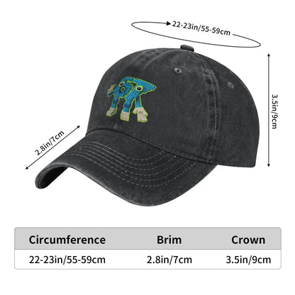 67 Meme Character Brainrot Sun Baseball Cap