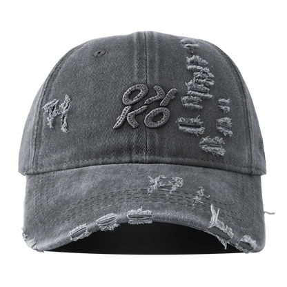2025 New Retro Washed Cotton Baseball Cap Unisex Letter Embroidery Caps