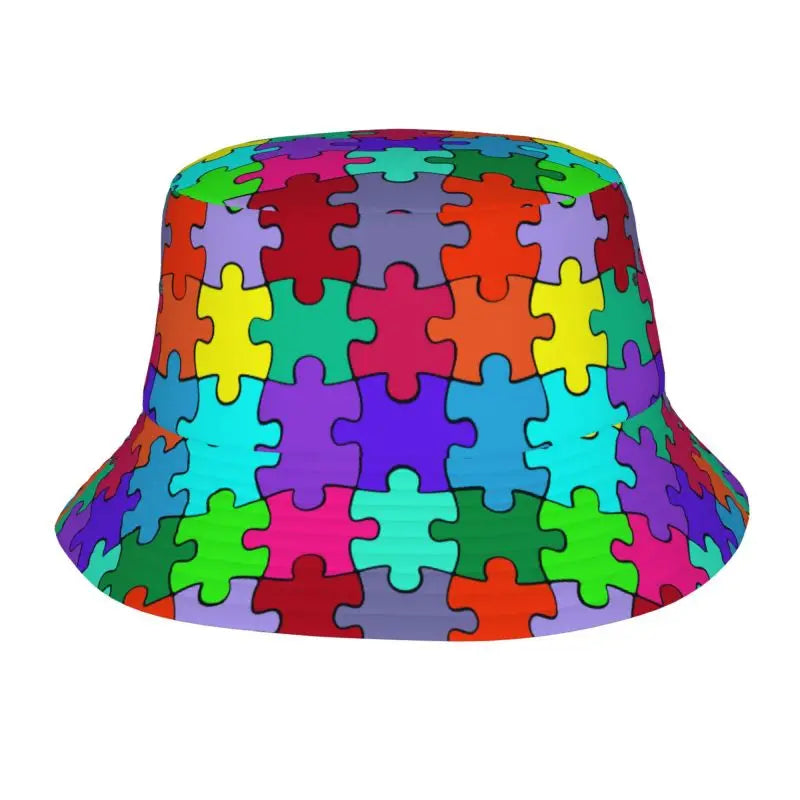 Autism Bucket Hats Autism Awareness Fishman Hat