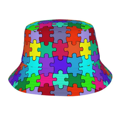 Autism Bucket Hats Autism Awareness Fishman Hat