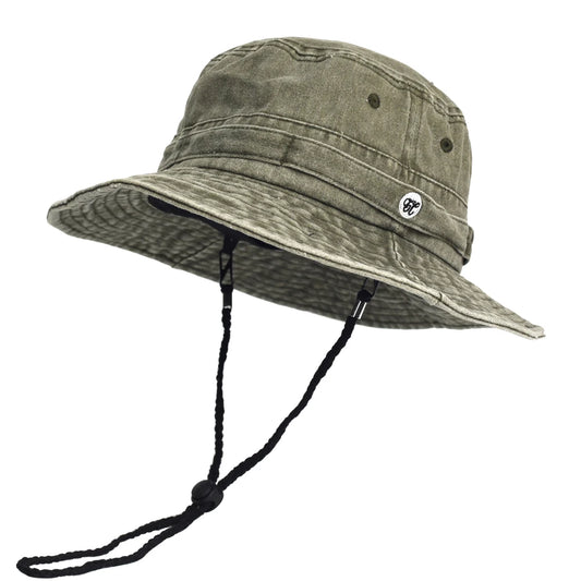 Washed Cotton Bucket Hats Spring Summer Men Women