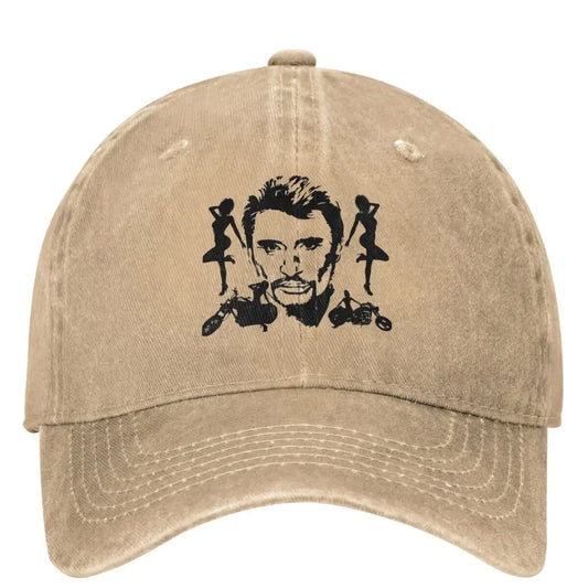My Favorite People Baseball Cap Johnny Hallyday Outdoor Gym Adjustable Hip Hop Hats
