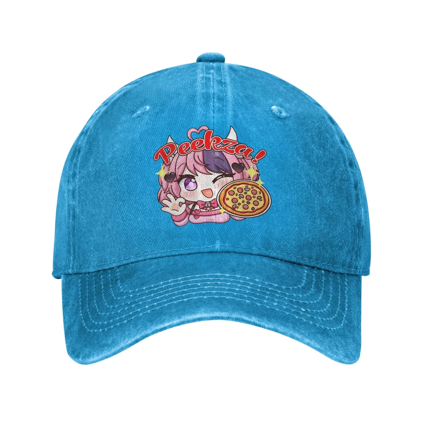 Ironmouse Peekza Washed Baseball Cap