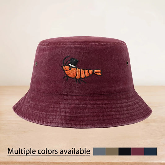 Bucket Hat Featuring A Gentlemanly Top Hat