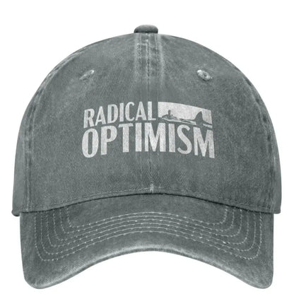 Vintage Dua-lipa Radical Optimism  Baseball Caps Unisex Distressed Denim