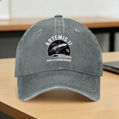 Artemis II Back To The Moon 2026 Baseball Cap