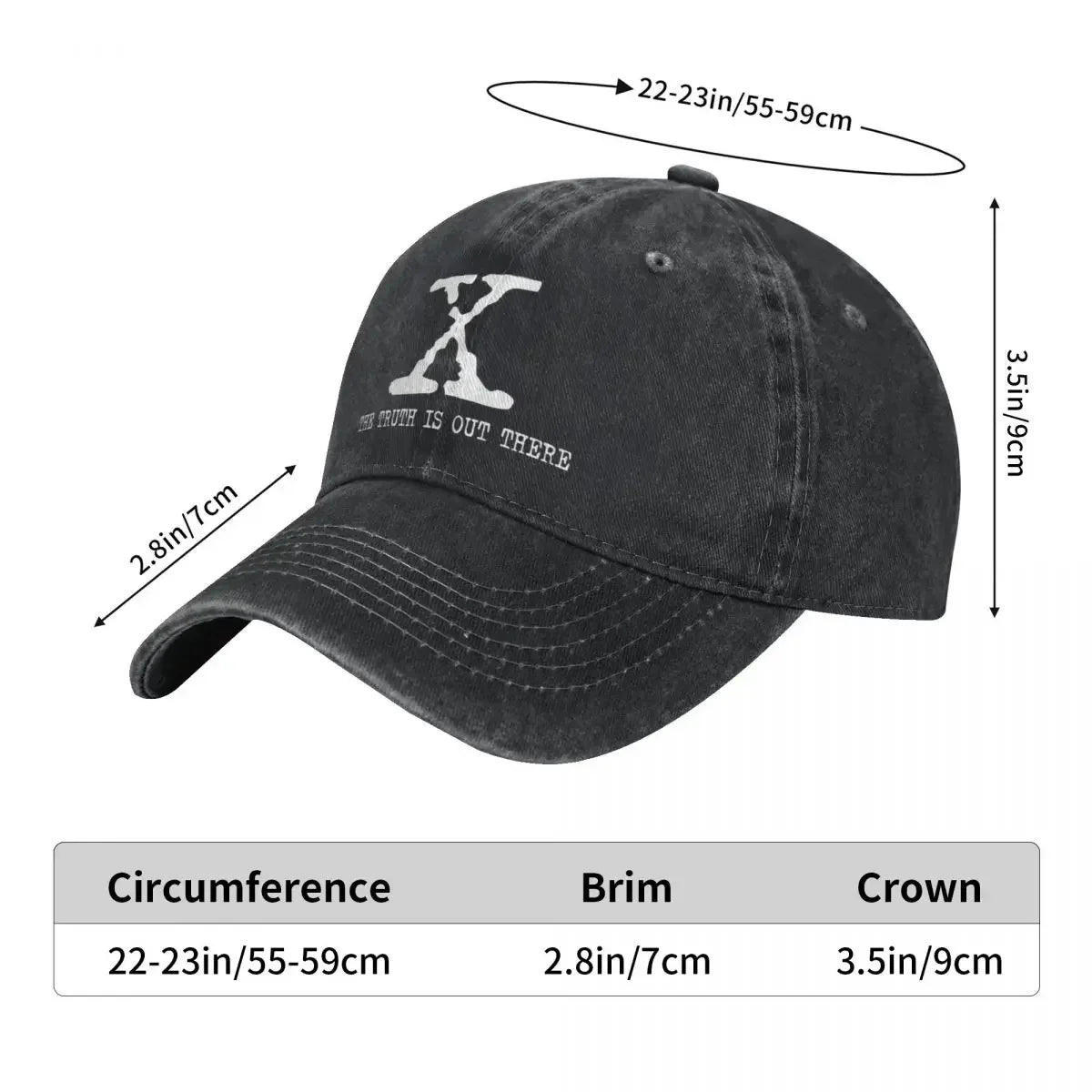 Fashion The X-Files The Truth Is Out There Baseball Caps