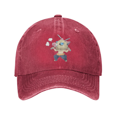 Slayer Demon Anime Teams Denim Baseball Caps