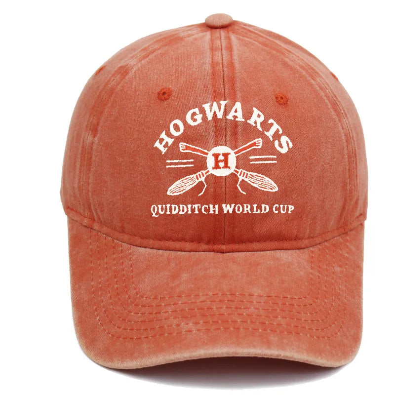 Harry Potter Embroidered Washed Baseball Hat
