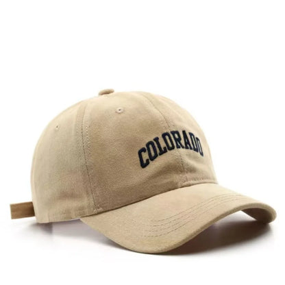 New Embroidered Letter Baseball Hat Sun Protection