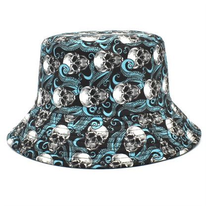 Skull Graffiti Unisex Bucket Hat