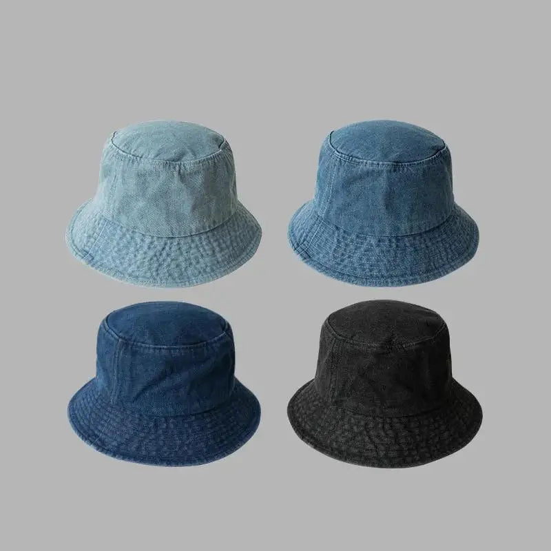 New Denim Fisherman Hat