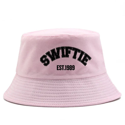 Bucket Hat Print 1989 Summer Cotton Sun Beach Hat