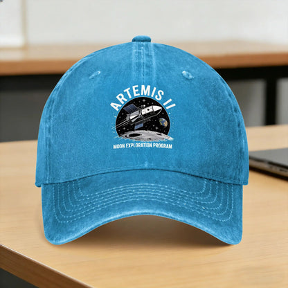 Artemis II Back To The Moon 2026 Baseball Cap