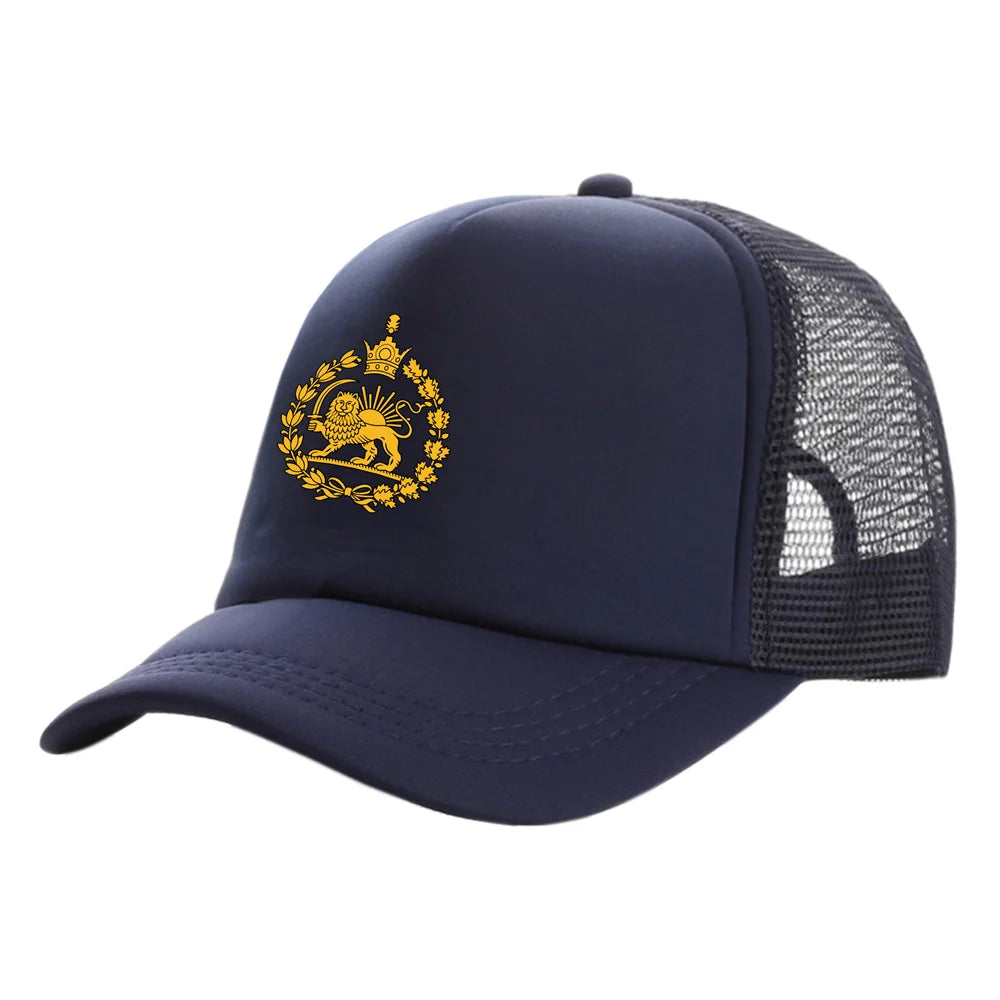 Iran Naval Baseball Caps Men Iran Naval Flag 1933-1980 Hat Baseball Cap