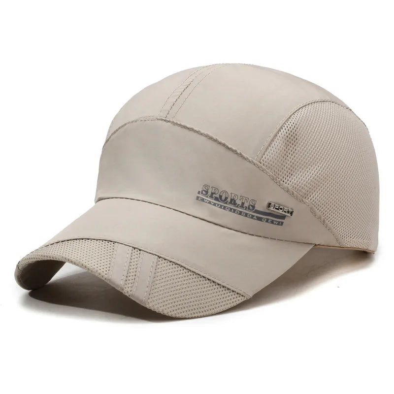 Unisex Outdoor Sports Quick-Dry Mesh Cap Baseball Cap