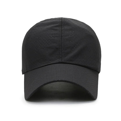 Spring Summer Solid Color Hats For Men Mesh Cap Baseball Cap