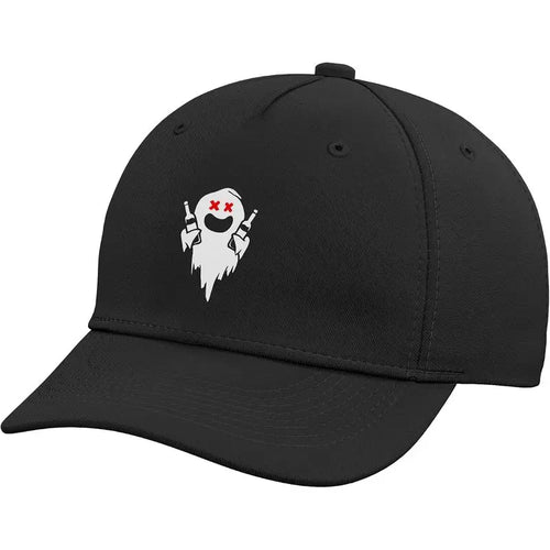 Ghost Holding Drinks Adjustable Baseball Hat