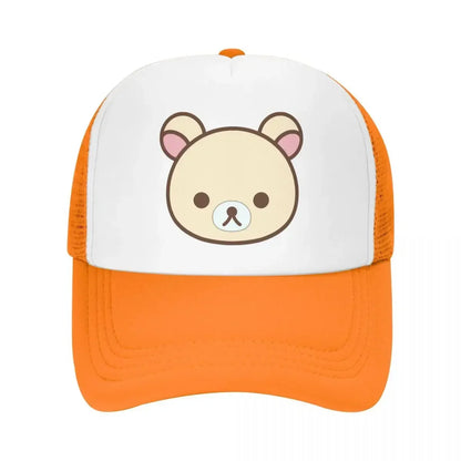 New Custom Rilakkuma Cute Bear Baseball Cap