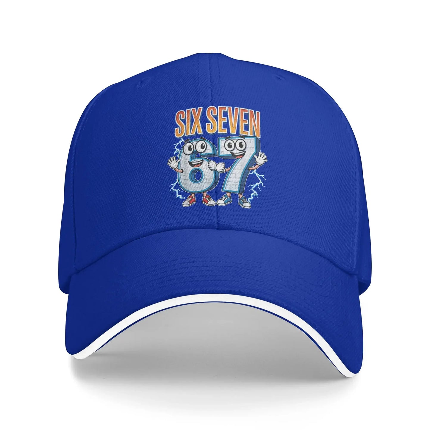 Steal A Brainrot Six Seven 67 Italian Brainrot Gaming Baseball Caps