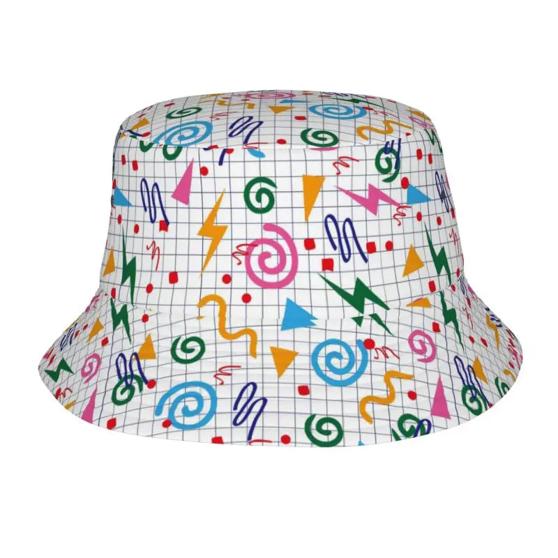 Retro Fashion 80s 90s Bucket Hat For Men Women