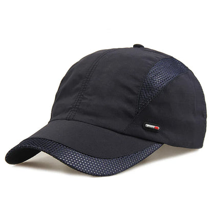 Summer Brand For Men Sports Running Sweat Baseball Cap