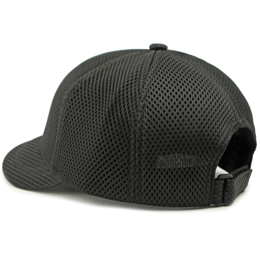 HT4828 5CM Short Brim Baseball Cap Male 6 Panels Baseball Hat