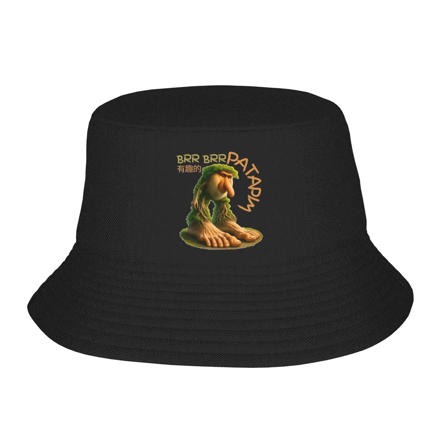 Trendy TUNG SAHUR Italian Brainrot Bucket Hats