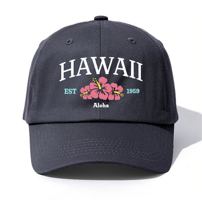 HAWAII Print  Baseball Cap for Adults