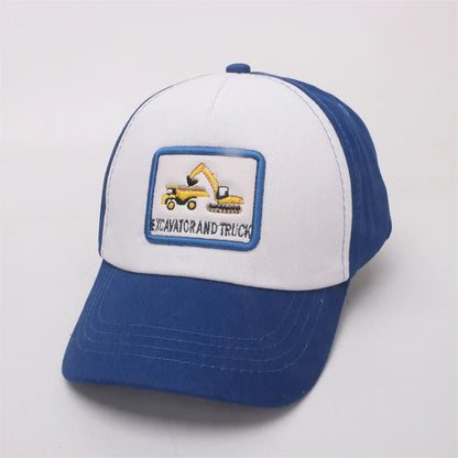 Children's 3D Embroidery Dinosaur Baseball Cap
