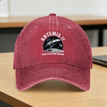 Artemis II Back To The Moon 2026 Baseball Cap