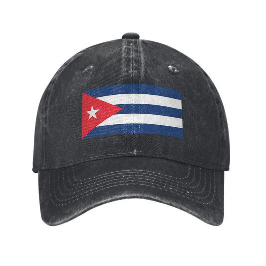 Flag of Cuba Casual Baseball Cap